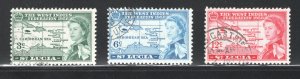 St. Lucia, Scott #170-172   VF, Used, CV $2.80 .... 6010261