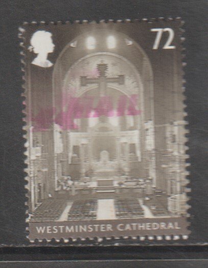 SC2578 Great Britain 2008 Cathedrals used