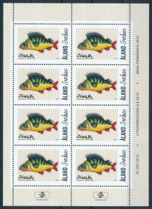 [109479] Aland 2012 My Stamps Marine life fish Miniature sheet MNH