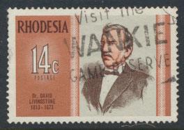 Rhodesia   SG 480  SC# 299   Used  Famous Rhodesians   see details 