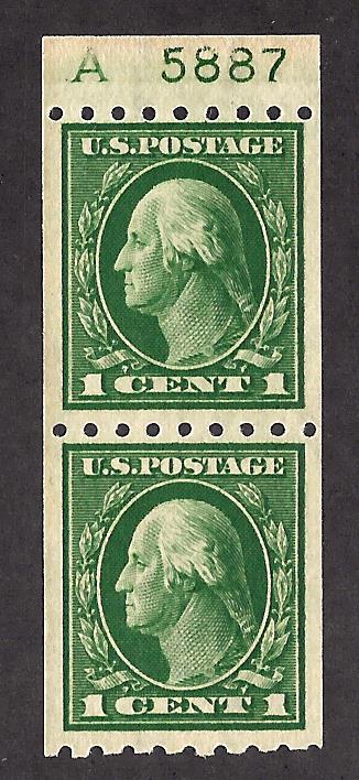 410 Mint,OG,NG/NH... Plate# Pair... SCV $19.00