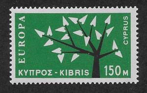 CYPRUS SC# 221  FVF/MNH 1963