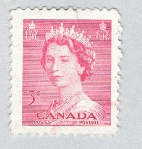 Canada 327 Used QEII 1953 (BP59735)