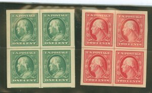 United States #383-384 Unused