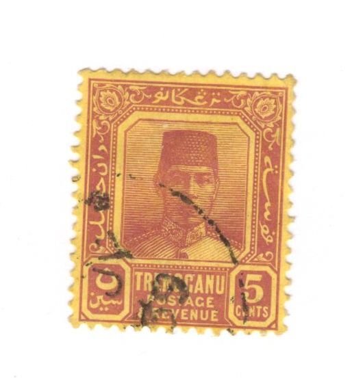 Trengganu Malaya #26 Used - Stamp CAT VALUE $1.80