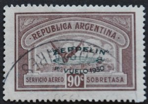 DYNAMITE Stamps: Argentina Scott #C27 – USED