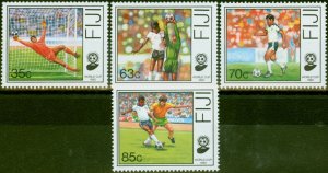 Fiji 1989 (1990) World Cup Set of 4 SG798-801 V.F MNH