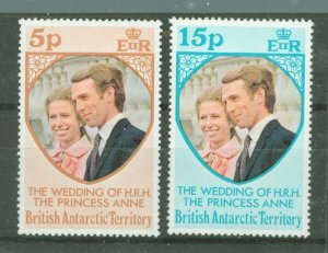 British Antarctic Territory #60-61 Mint (NH) Single (Complete Set)