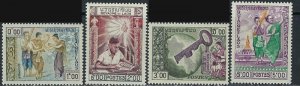 Laos 56-59 MNH 1959 set (ak5376)