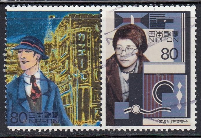 Japan 2000 Sc#2691i-j The 20th Century - 4th Series (Pair) Used