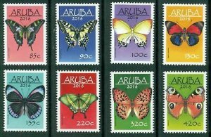 Aruba 2016 MNH Stamps Butterflies