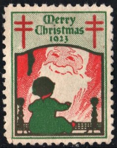 WX31 Christmas Seal (1923) Used/No Gum