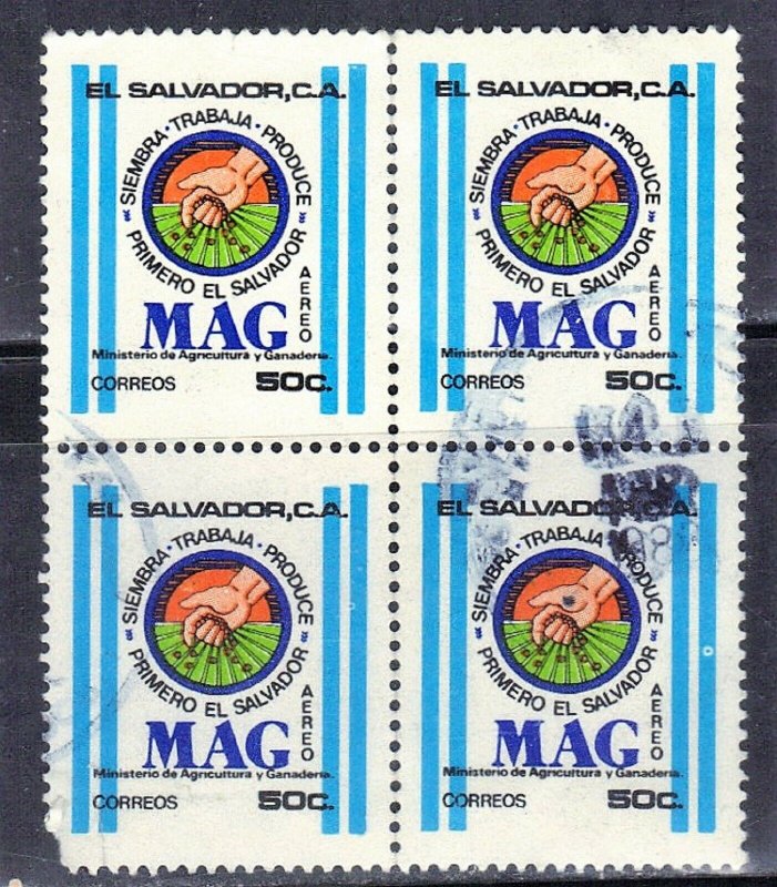 EL SALVADOR  SC# C527 **USED** 1982  50c   SEE SCAN