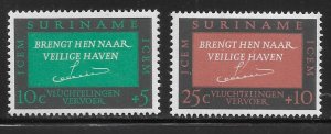 Surinam B120-B121 1966 ICEM set MNH