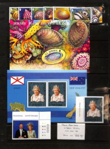 Jersey, Postage Stamp, #1207-1215a Mint NH, 2006 Sea Shell, Queen