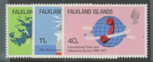 Falkland Islands #257-259 Mint (NH) Single (Complete Set)
