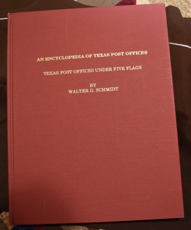 Doyle's_Stamps: An Encyclopedia of Texas Post Offices..., Schmidt @1993