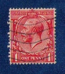 Great Britain KGV Sc #188a Wi Used Wmk Sideways & Inverted Vibrant Color VF/XF