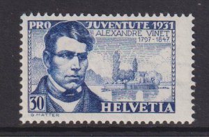 Switzerland   #B60  MH  1931   Pro Juventute  30c Vinet