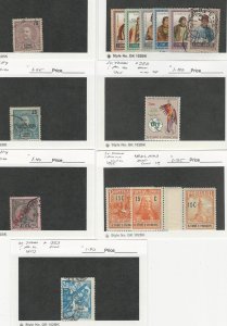 St. Thomas & Prince, Postage Stamp, #51, 87, 114, 353, 357-62, 383 Used