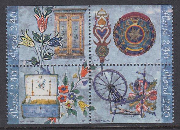 Aland 152-155 MNH VF