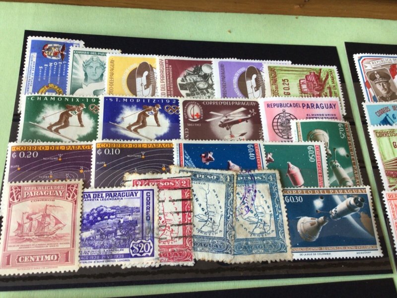 Paraguay vintage  stamps Ref 52037