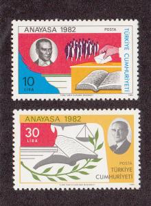 Turkey Scott #2243-2244 MNH