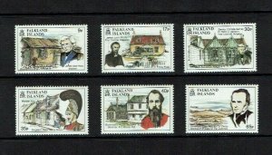 Falkland Islands: 1994  150th Anniversary of the Founding of Stanley,  MNH set