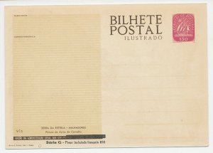 Postal stationery Portugal 1953 Agricultural labor