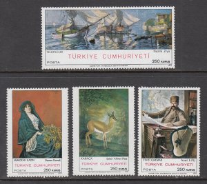 Turkey 1852-1855 Paintings MNH VF