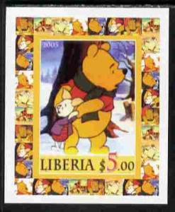 Liberia 2005 50th Anniversary of Disneyland #18 (Pooh) in...