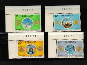 Bermuda Scott 308-311 MNH