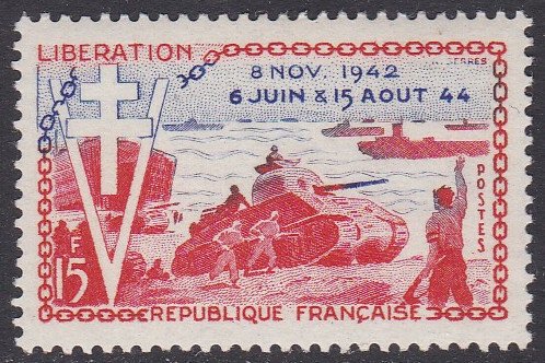 France Sc #718 Mint VLH; Mi #1003