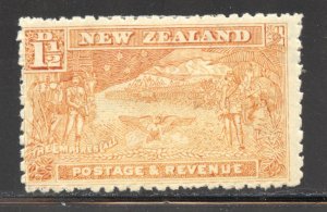 New Zealand Scott 101 Unused HROG - 1901 Boer War Contingent - SCV $10.00