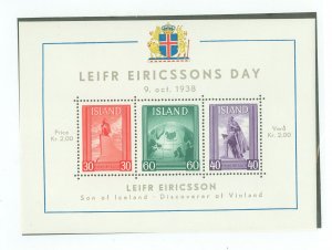 Iceland #B6 Mint (NH)