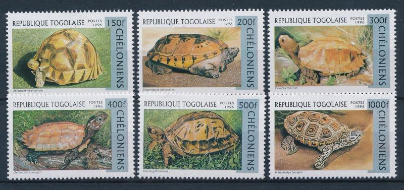 [26792] Togo 1996 Animals Tieren Animaux Reptiles Turtles MNH