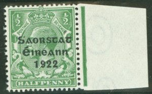 Ireland #44b  Single (King)