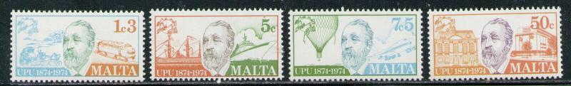 MALTA 1974 MNH SC.486/487 Cent.UPU