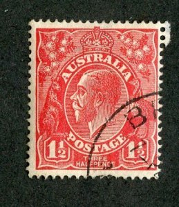 1924 Sc #26 used cv.$1.10 ( 231 Australia )