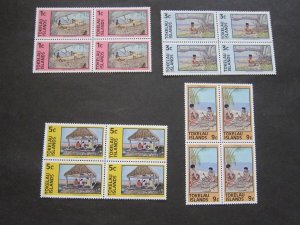 Tokelau 1976 49,51-53 BLK(4) MNH