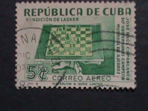 ​CUBA- VERY OLD CUBA   STAMPS USED- VF WE SHIP TO WORLD WIDE.