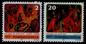 Macedonia 19-20 MNH Christmas