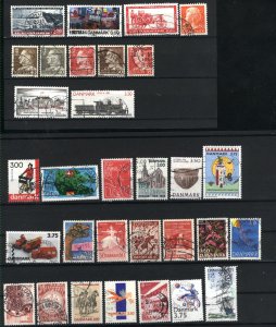 Denmark 50 different used PD