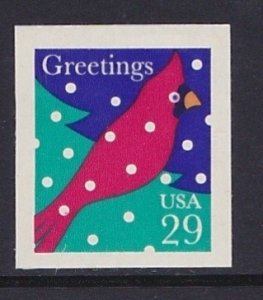 2874 Christmas Cardinal MNH