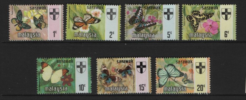 MALAYSIA,  SARAWAK   235-241    MNH SET