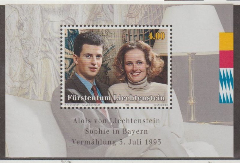 Liechtenstein Scott #1005 Stamps - Mint NH Souvenir Sheet