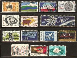 U.S. Used Commemoratives All From 1967