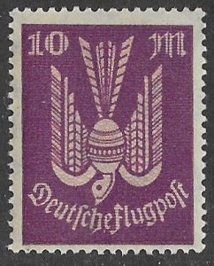 Germany # C12  Carrier Pigeon 10m     (1) LH Unused