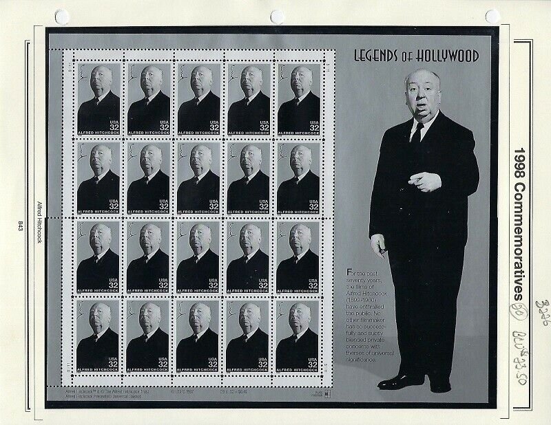 THE 1st 12 LEGENDS OF HOLLYWOOD  MNH SET OF SHEETS BCV $356.00 - W63