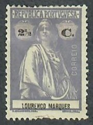 Lourenco Marques #121 Mint Hinged single